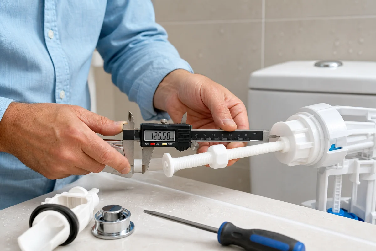 changer bouton poussoir chasse d'eau
