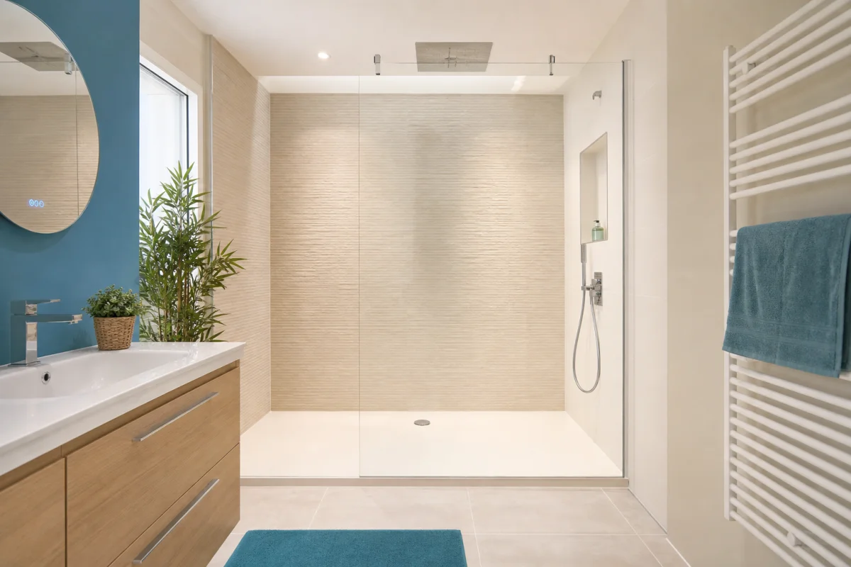 remplacer une baignoire par une douche italienne