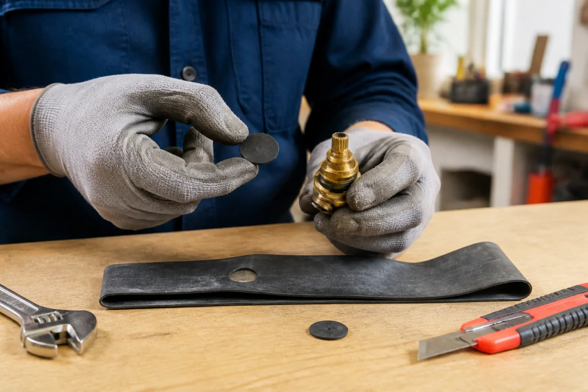 par quoi remplacer un joint de robinet